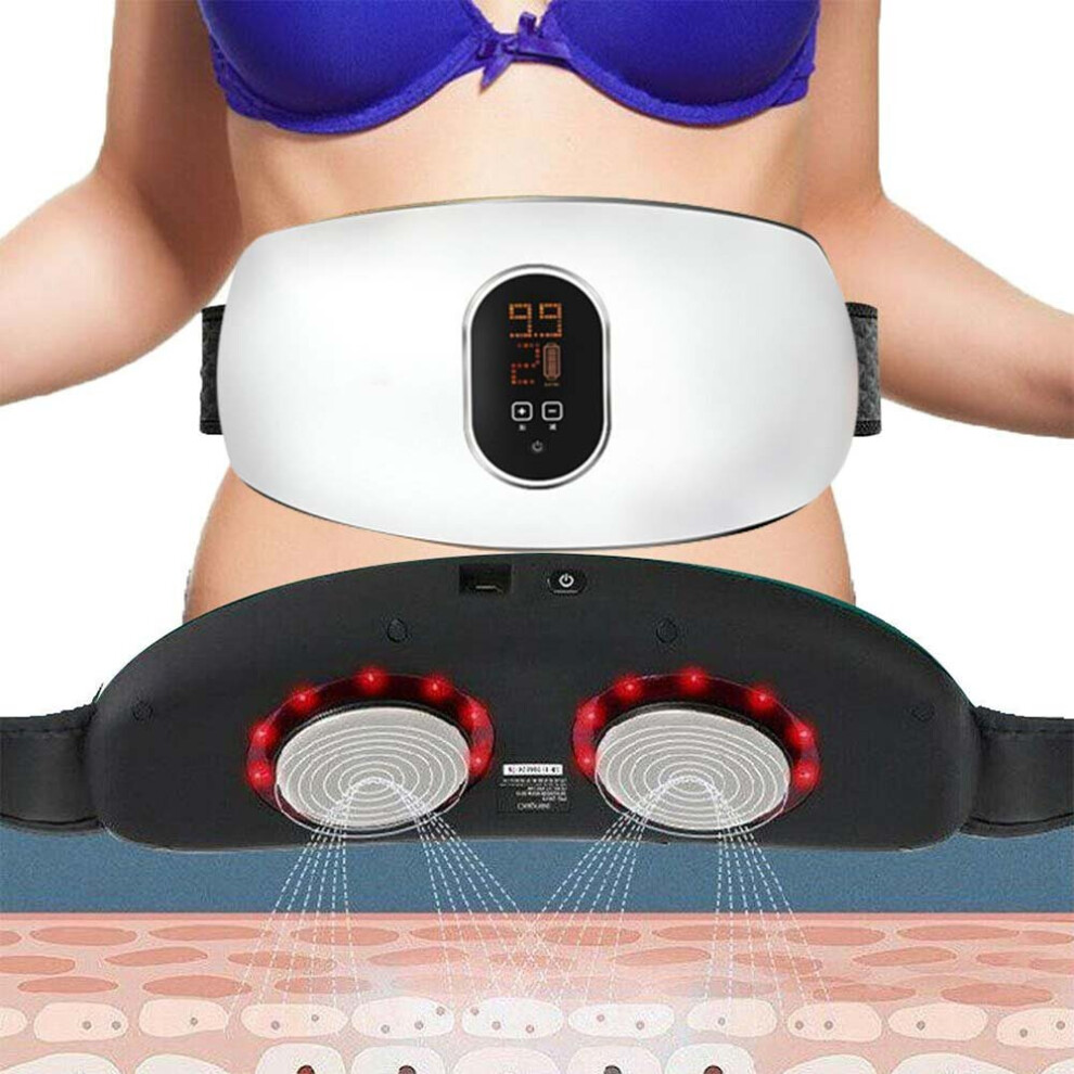 Body Slimming Belt Electric Vibrating Fat Burning Weight Loss Massager Machine