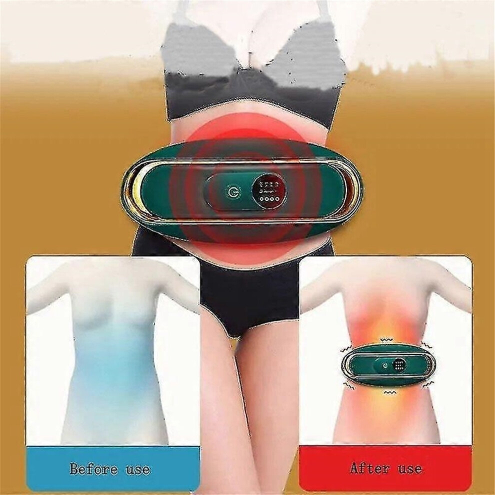 (White) Fat Reduction Artifact Fat Rejection Machine Fitness Sports Equipment Stovepipe Thin Belly Thin Artifact Household Female Fat Rejection Belt