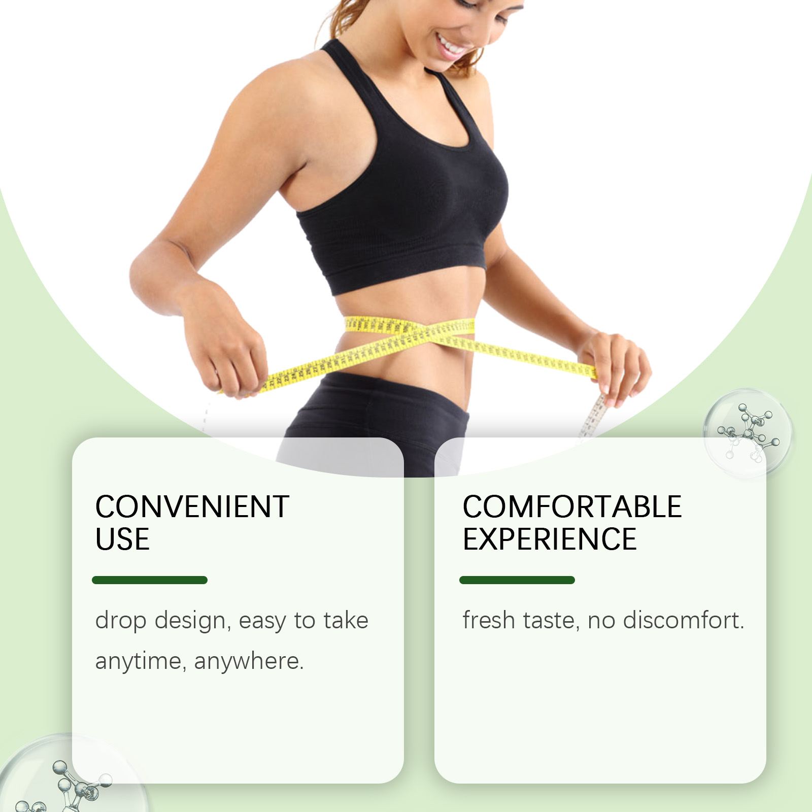 Slimming Oral Solution Oral Liquid Health Solution Ultra Concentrated Essence Liquid Drops GLP-1