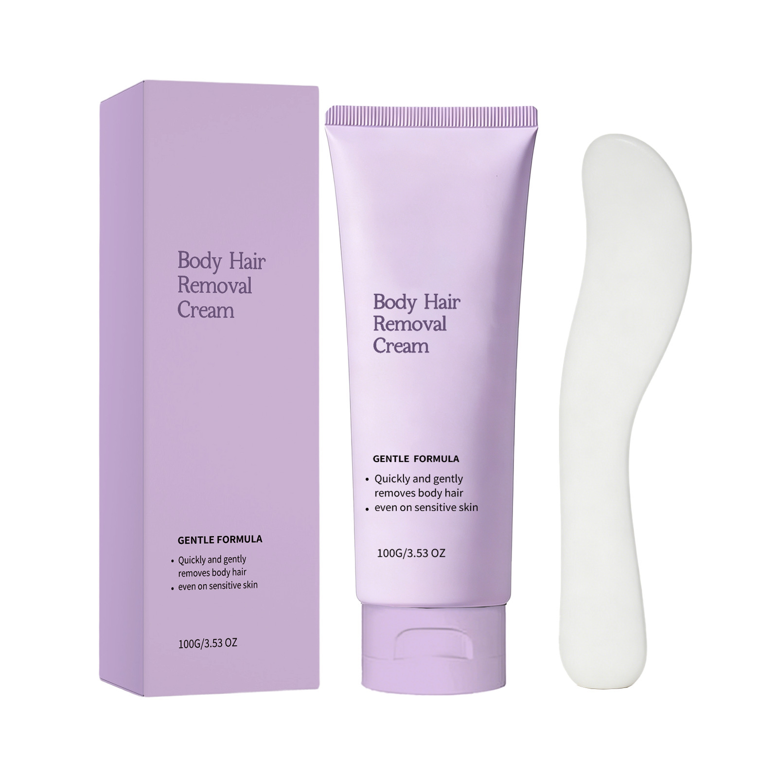 Body Hair Removal Cream For Gentle Smoothing Cleansing And Easy Rinse Daily Care 1pc