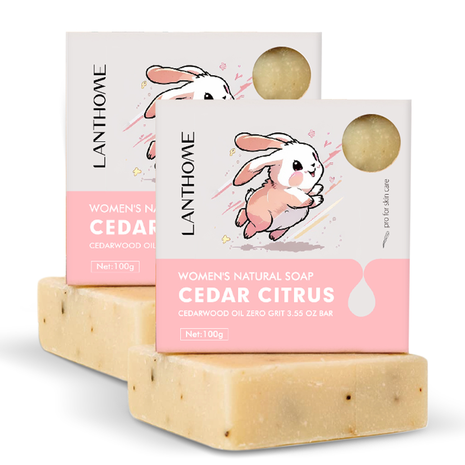Handmade Facial Cleansing Soap Bar For Women Gentle Deep Clean Daily Face Wash Skincare 100g