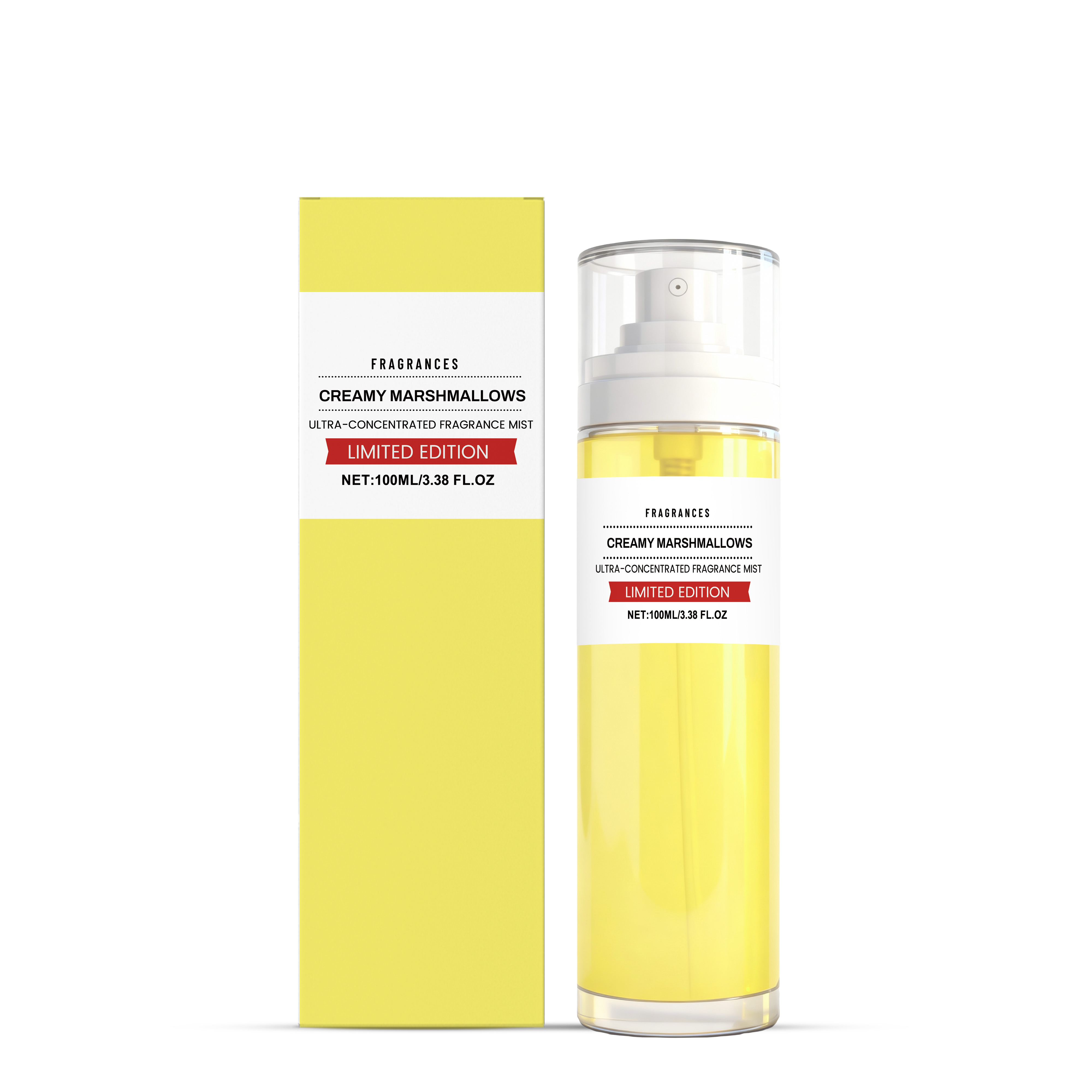 Cream Marshmallow Soft Fragrance Mist Mild Natural Fresh Long Lasting Elegant Scent For Couple Date Occasions