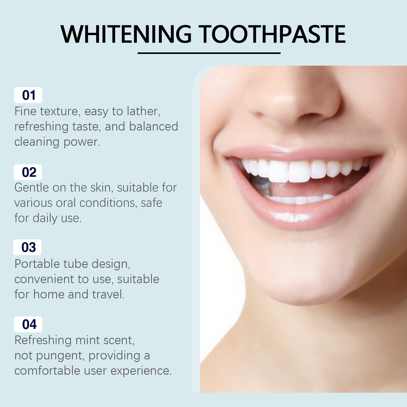 Collagen Brightening Toothpaste Gentle Care Enamel Repair Surface Clean Fresh Breath Daily Oral Cleansing Care Mild Teeth Refreshing