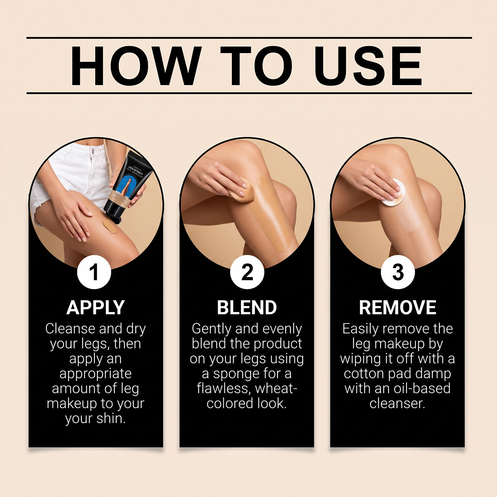 Leg Tanning Lotion Wheat Tone Summer Beach Full Body Even Skin Tone Deep Nourish Moisturize Leg Skin Care