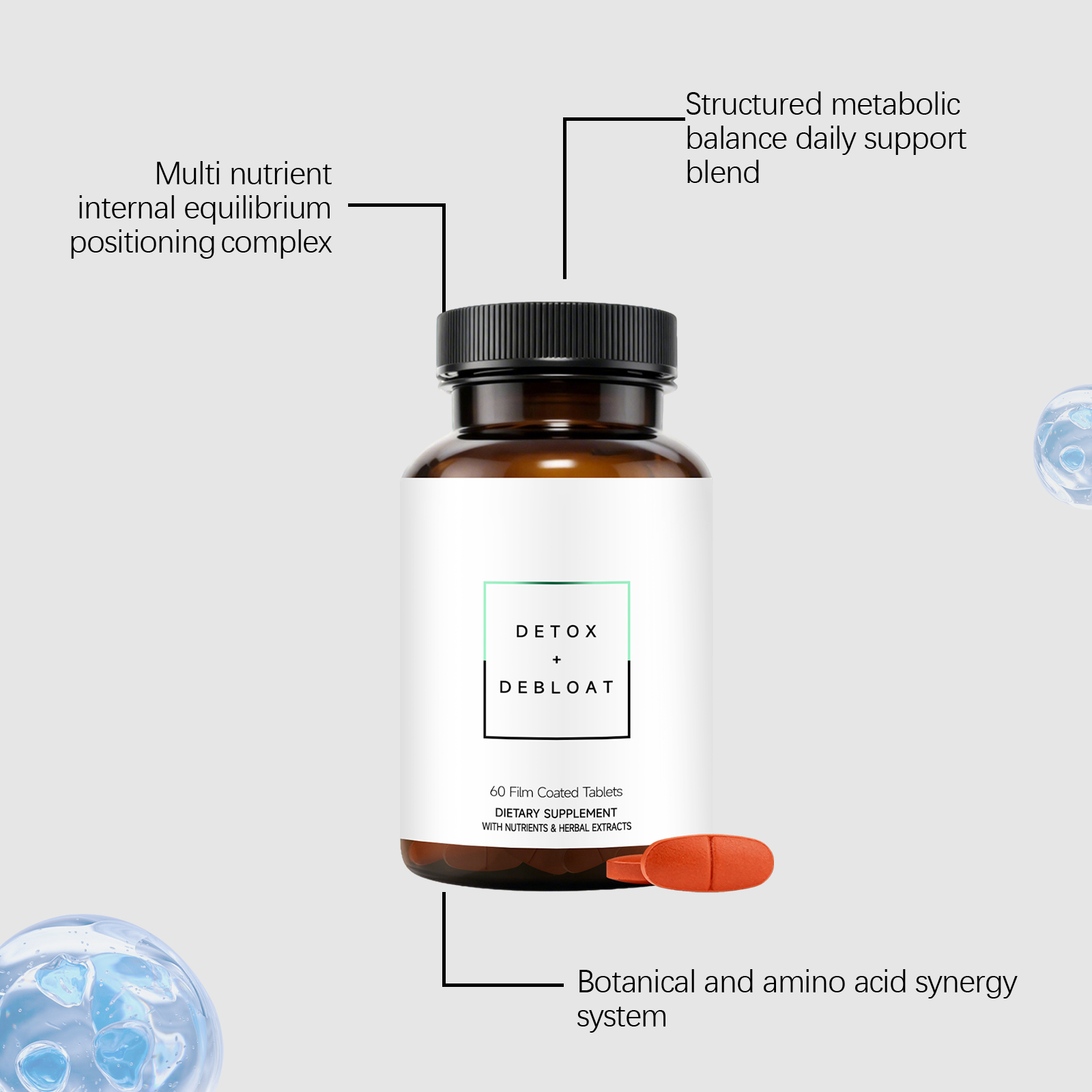 Body Care Support Tablets Mild Nourishing Balanced Hydrating Rich Multinutrient Skin Friendly Cleansing Full Body Skin Daily Soothing Repair Care