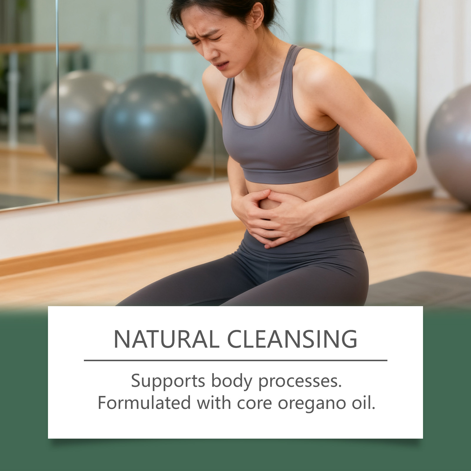 Oregano Oil Soft Capsules Daily Mild Ingredients Dietary Supplement Ease Physical Discomfort Maintain Intestinal Flora Balance
