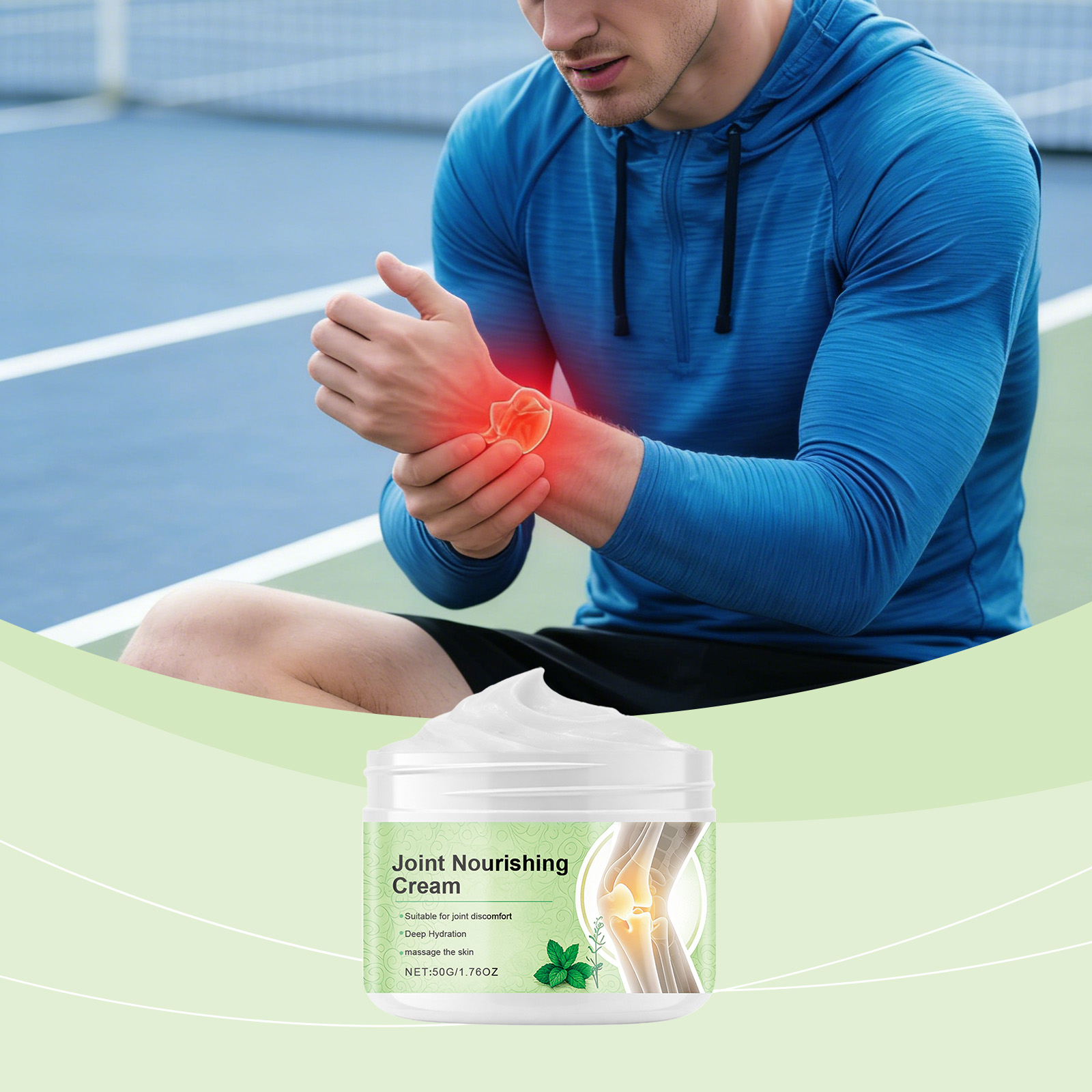 Joint Care Cream Mild Gentle Nourish Comfortable Smear External Maintain Knee Wrist Body Daily Massage Care Soothe Skin