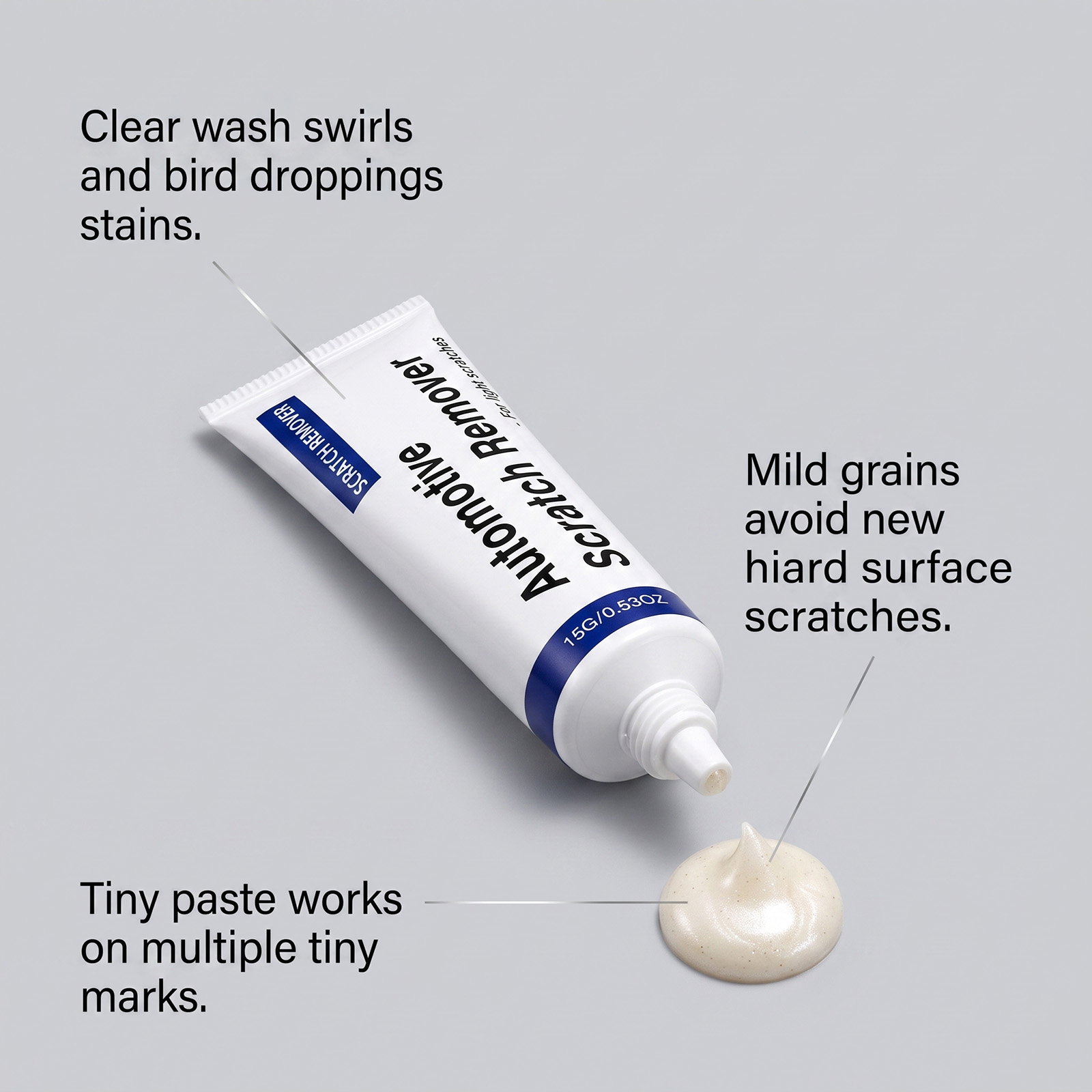 Car Scratch Repair Kit Minor Surface Restore Diy Auto Beauty Maintain Touch Up Vehicle Paint Coating