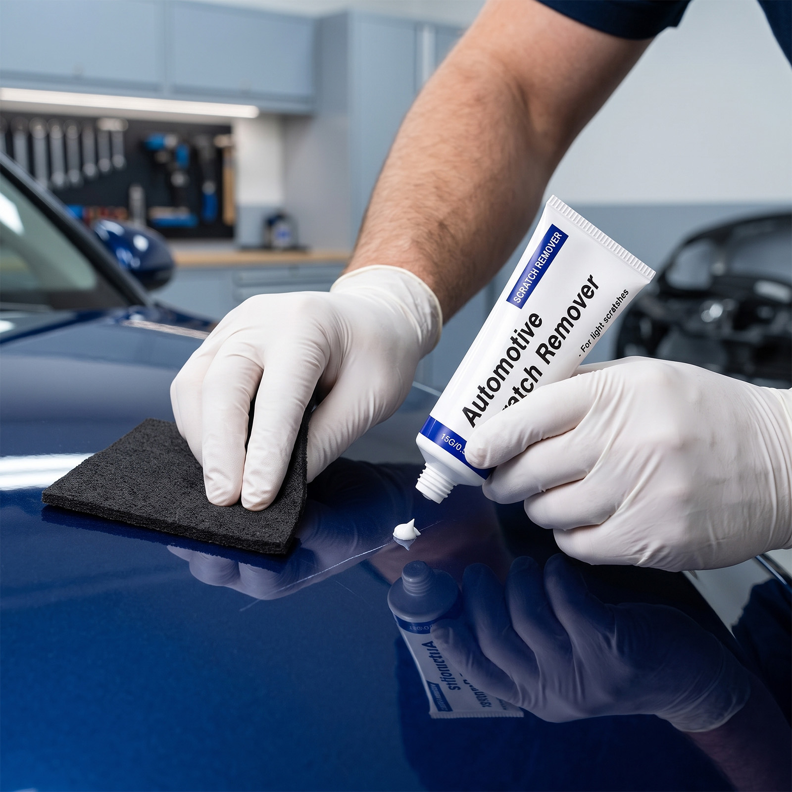 Car Scratch Repair Kit Minor Surface Restore Diy Auto Beauty Maintain Touch Up Vehicle Paint Coating
