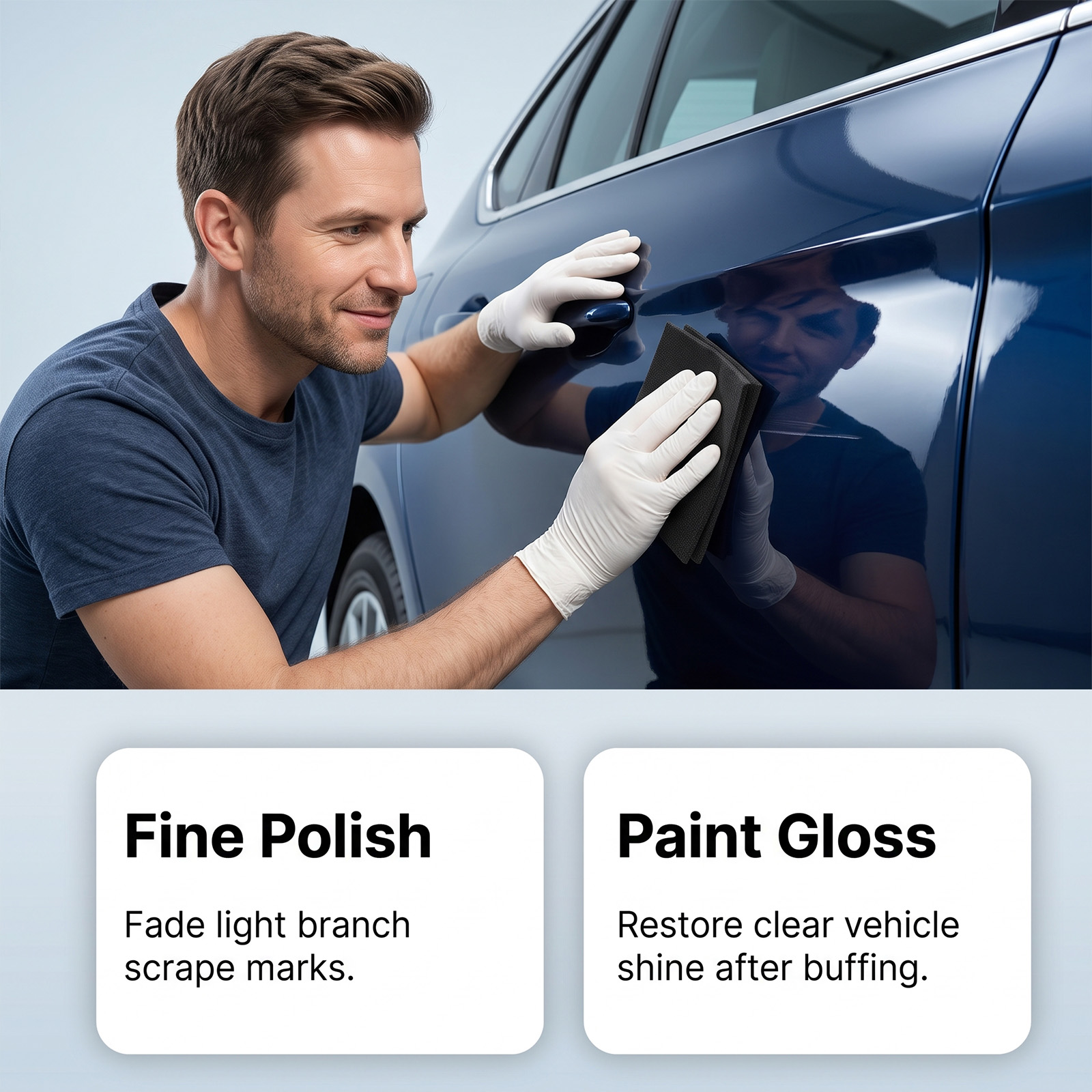 Car Scratch Repair Kit Minor Surface Restore Diy Auto Beauty Maintain Touch Up Vehicle Paint Coating