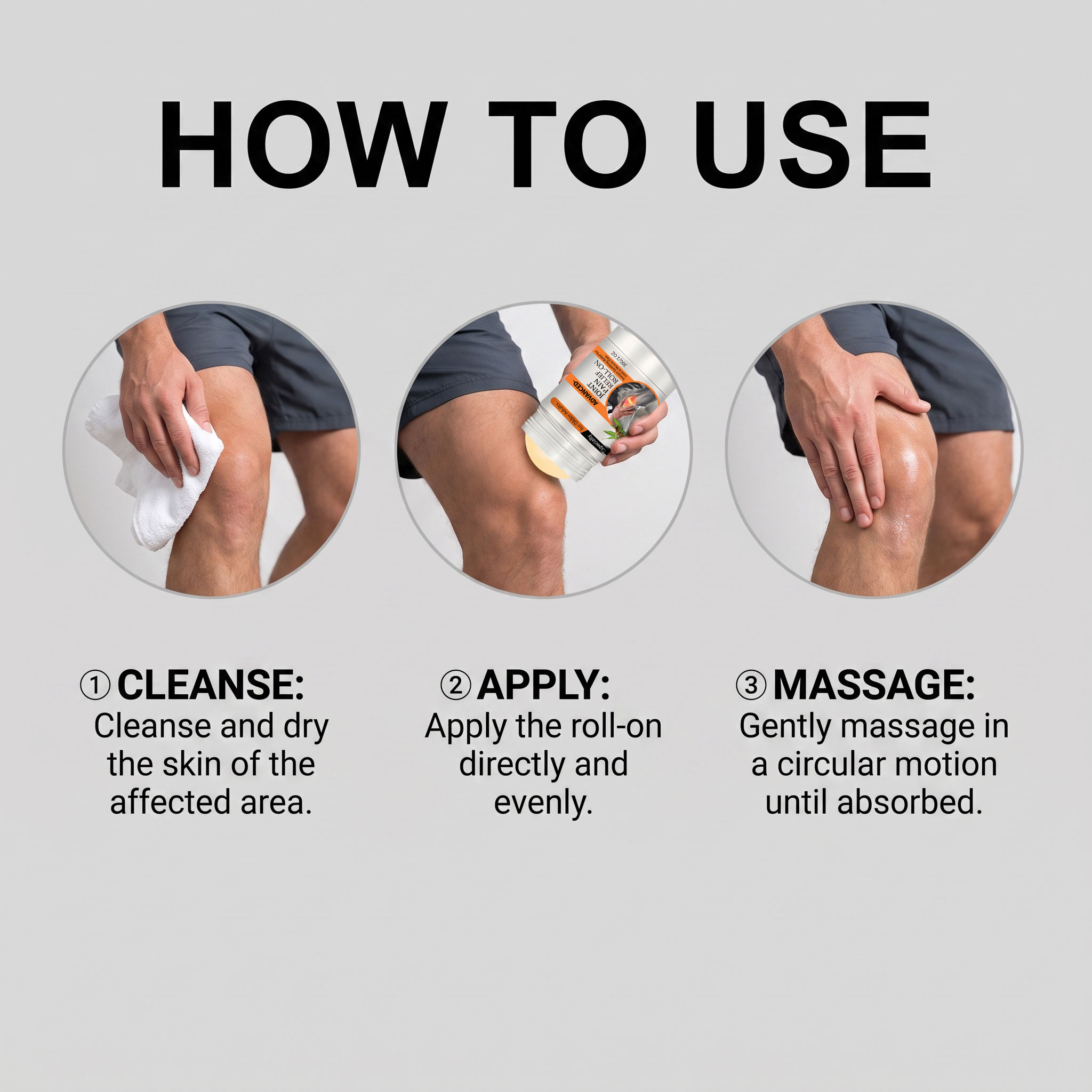 Botanical Joint Relief Stick Mild Nourishing Moisturizing External Portable Smoothing Shoulder Knee Skin Comfort