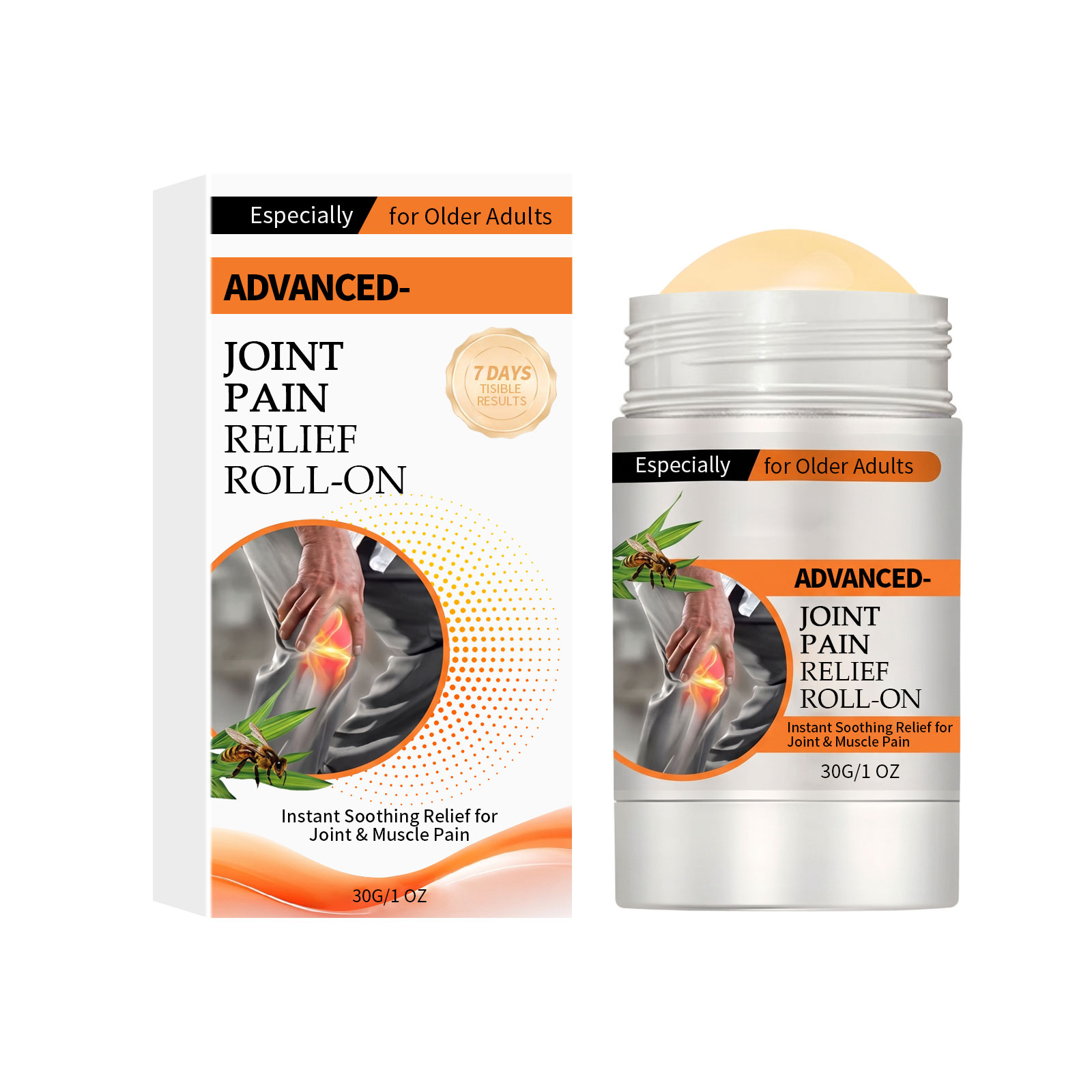 Botanical Joint Relief Stick Mild Nourishing Moisturizing External Portable Smoothing Shoulder Knee Skin Comfort