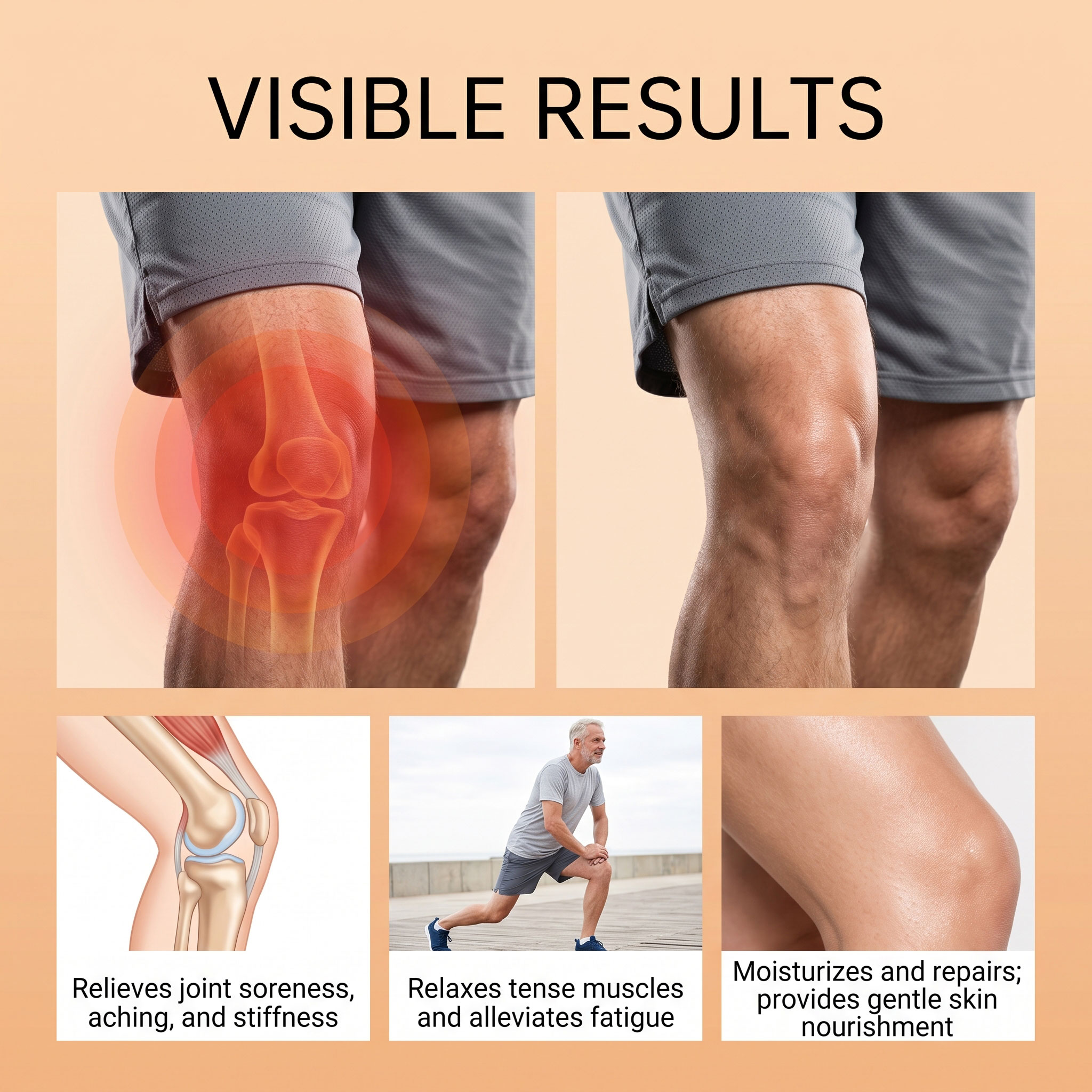 Botanical Joint Relief Stick Mild Nourishing Moisturizing External Portable Smoothing Shoulder Knee Skin Comfort