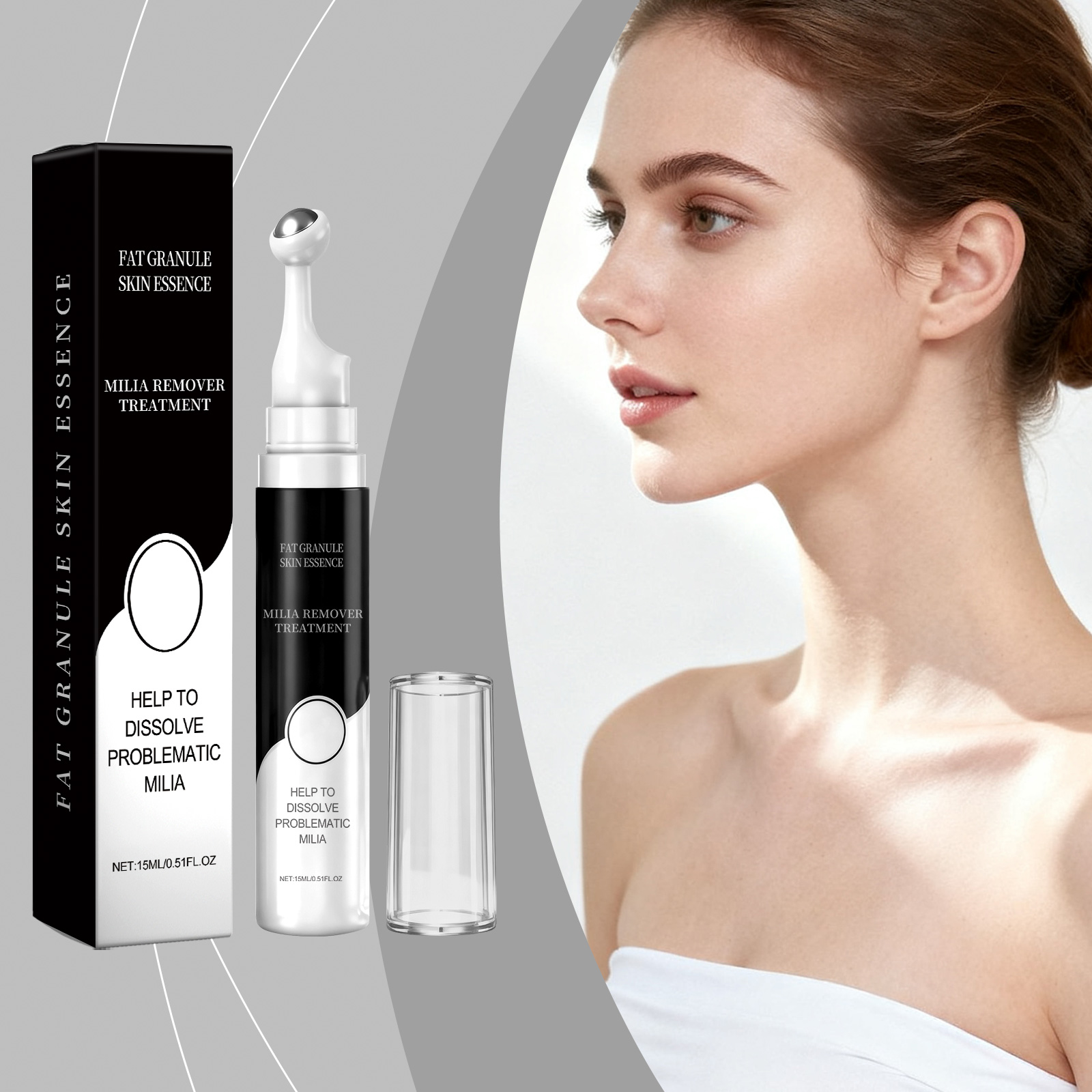 Facial Acne Essence Liquid Mild Cleansing Skin Moisturizing Refreshing Non Greasy Acne Care