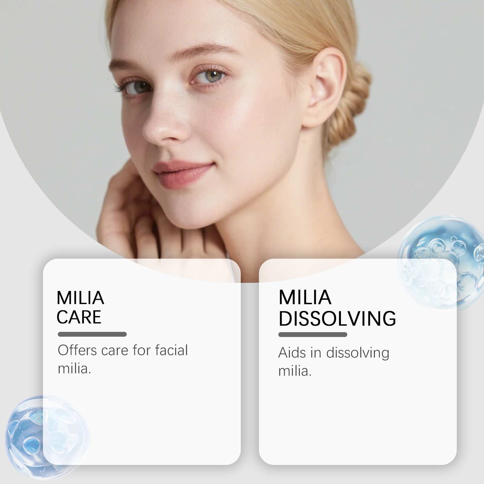 Facial Acne Essence Liquid Mild Cleansing Skin Moisturizing Refreshing Non Greasy Acne Care