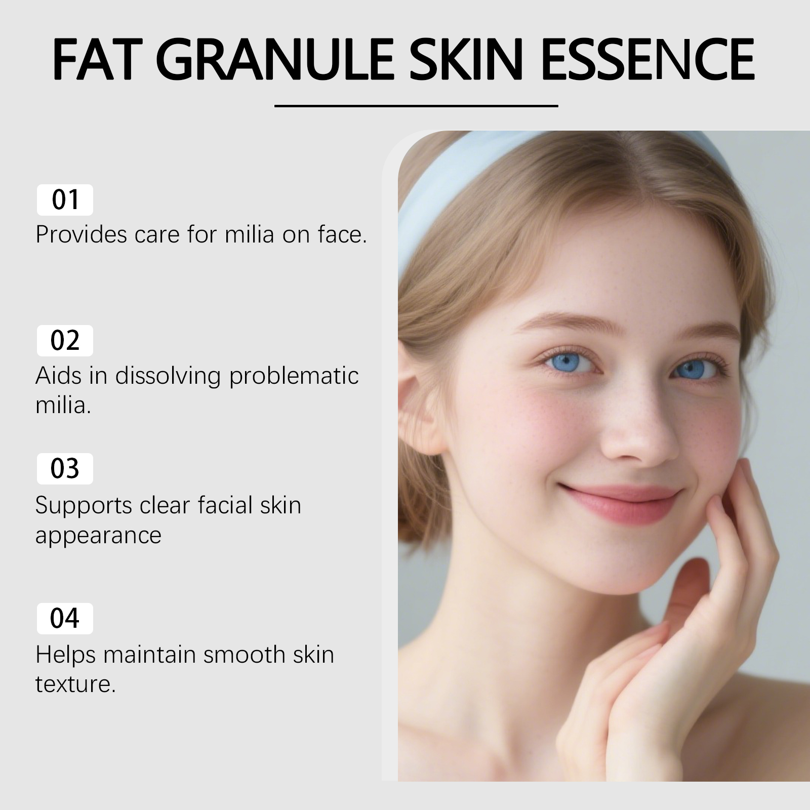 Facial Acne Essence Liquid Mild Cleansing Skin Moisturizing Refreshing Non Greasy Acne Care