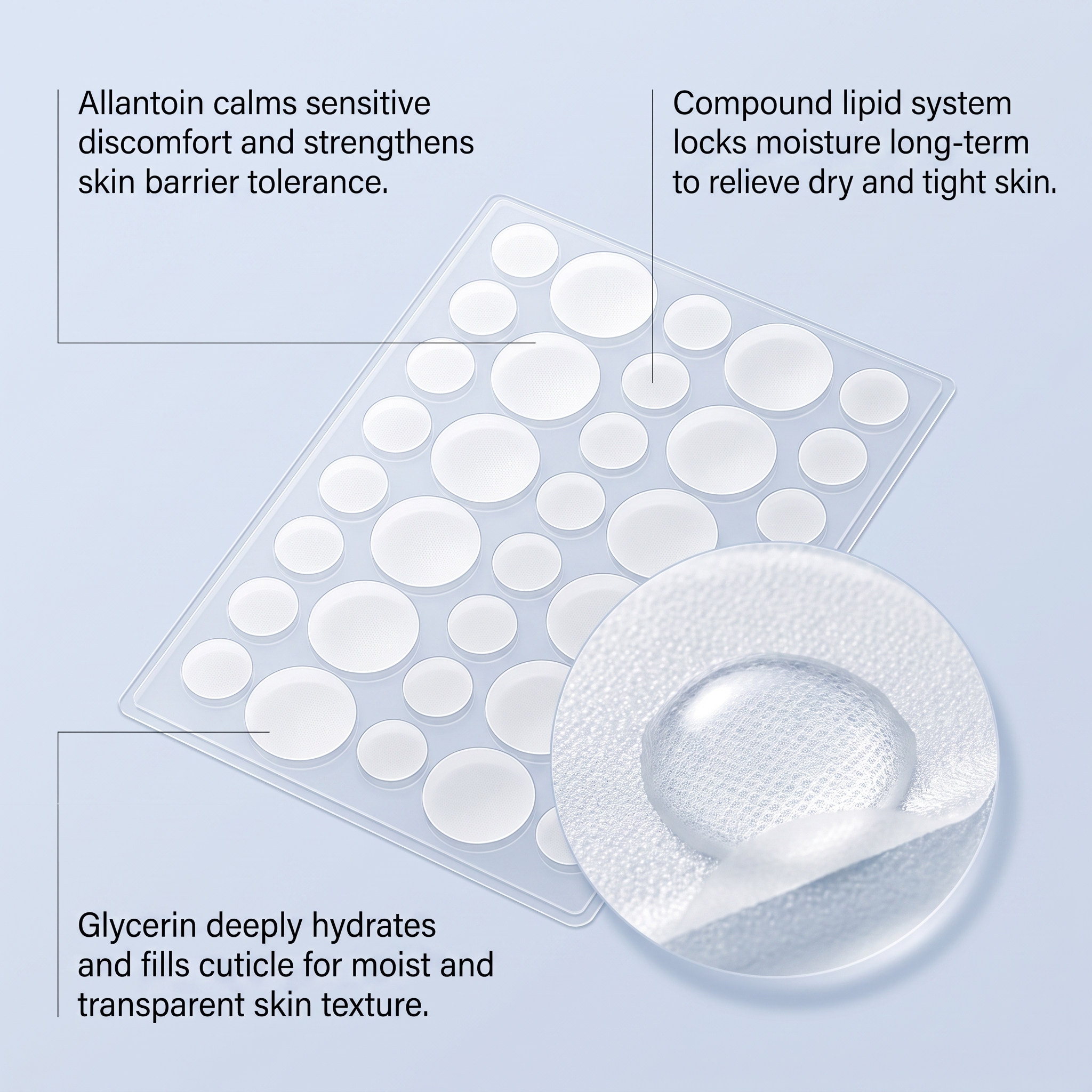 Skin Brightening Care Patch Light Thin Breathable Small Close Convenient Daily Clean Body Skin