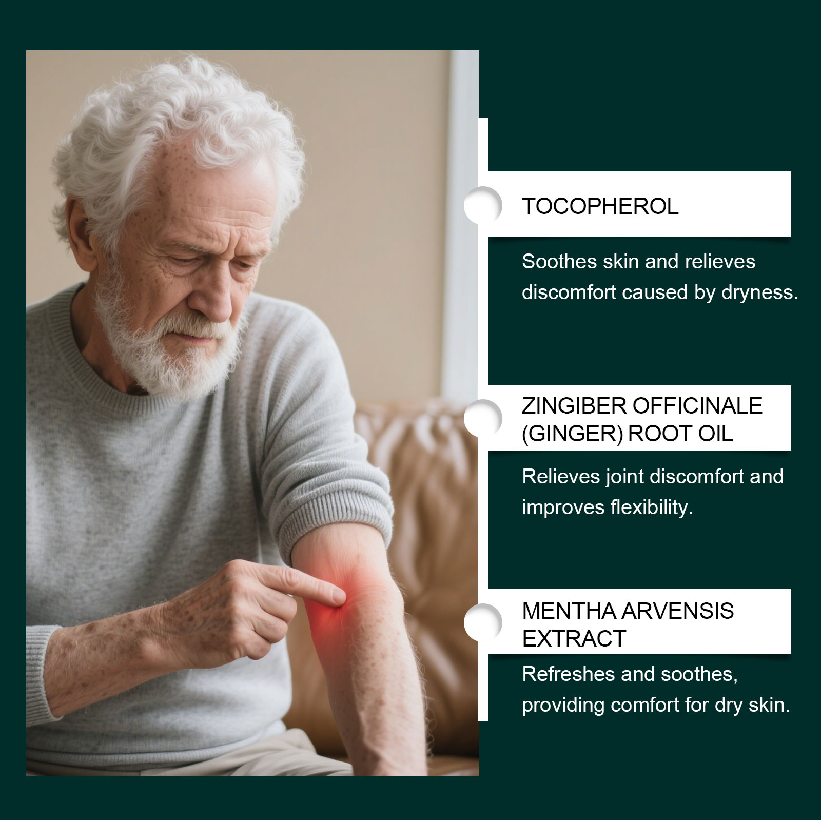 Joint Care Cream Comfort Gentle Massage Smear Quick Absorb Shoulder Knee Elbow Wrist Daily Maintenance