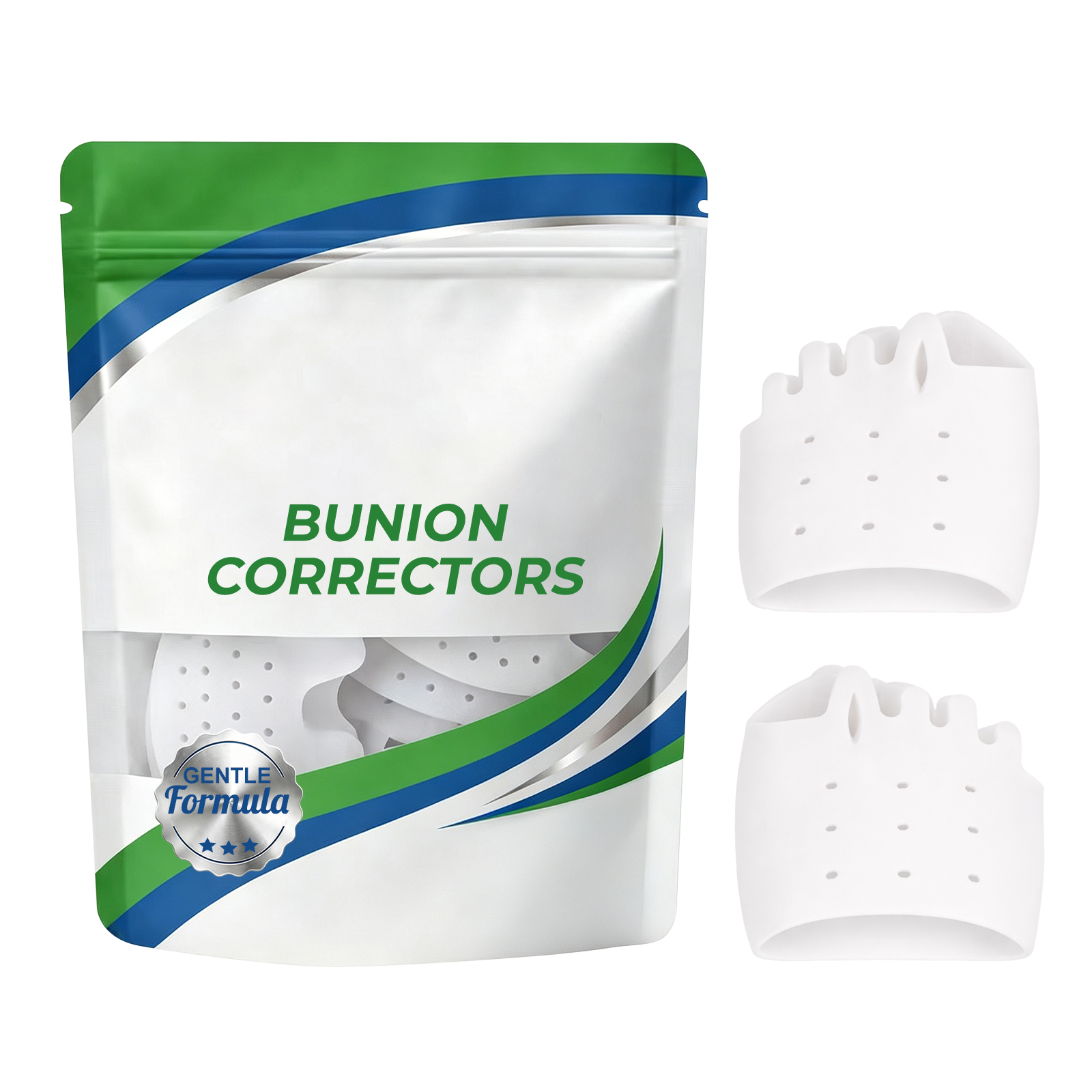 Toe Separator Daily Mild Care Foot Comfort Breathable Dry Skin Friendly Convenient Foot Use Accessory