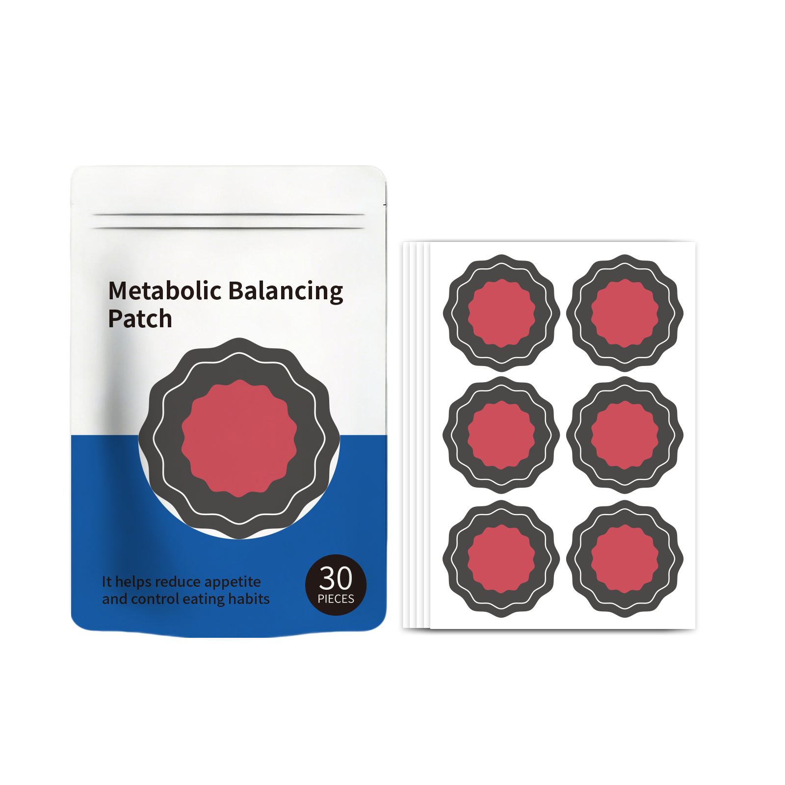 Metabolic Balance Patch Body Regulating Care Daily Physical Internal Conditioning Health Gentle Skin External Household Personal Wellness Maintenance