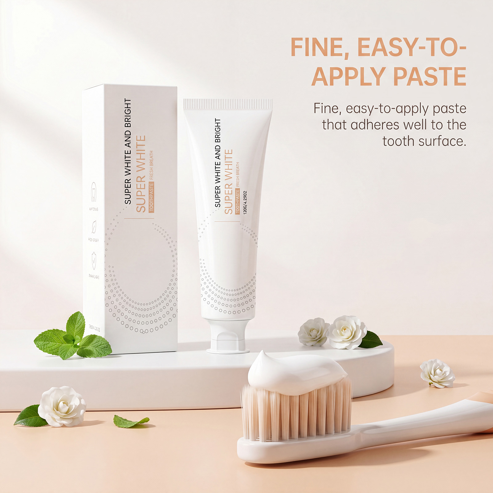 Clean Toothpaste Fresh Comfort Mint Scent Gentle Remove Plaque Stains Daily Bright Clean Care Teeth