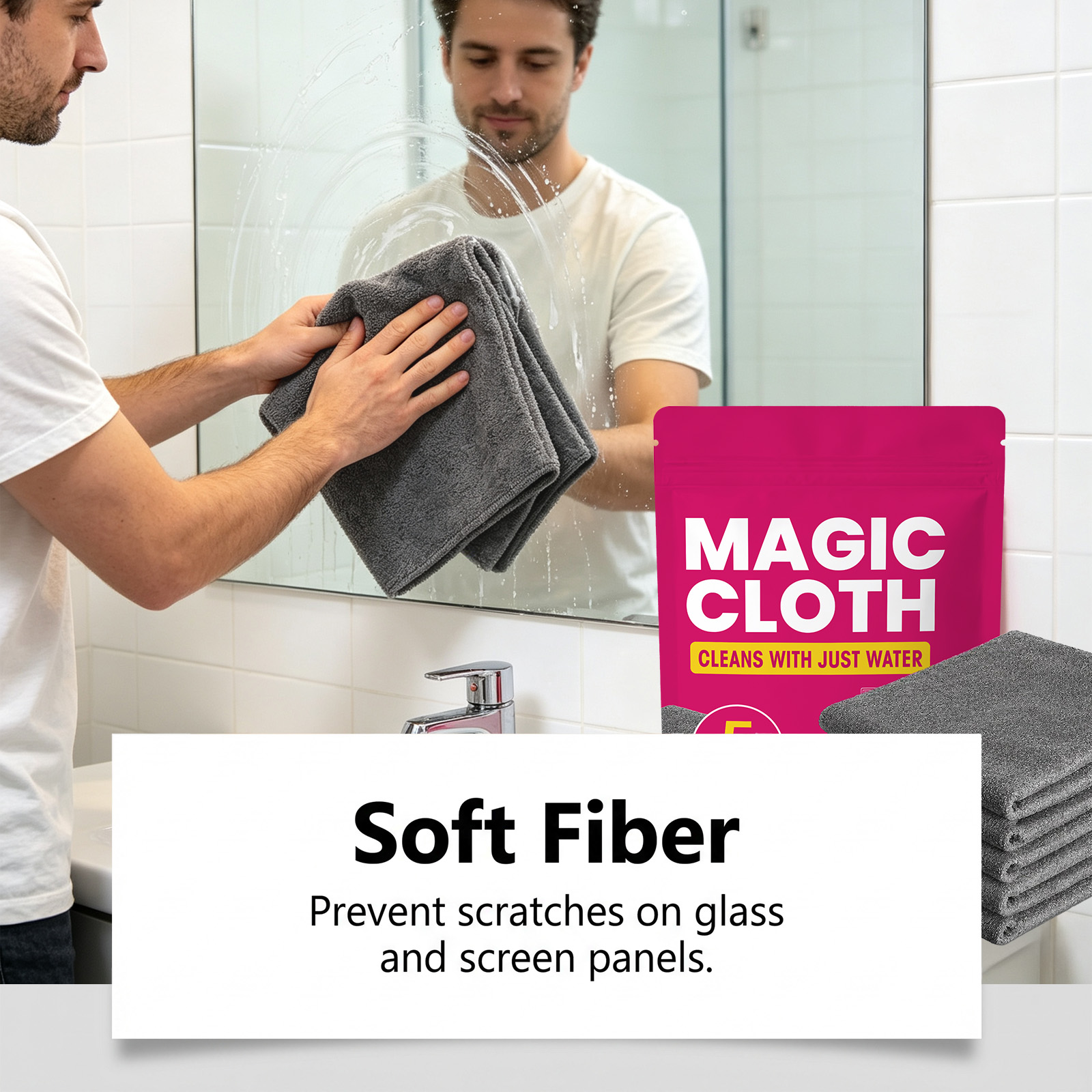 Magic Cloth Soft Paint Safe Clean Remove Surface Stains Dust Multi Scene Applicable Multi Purpose