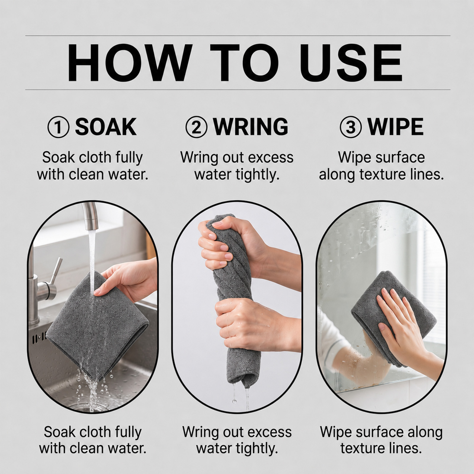 Magic Cloth Soft Paint Safe Clean Remove Surface Stains Dust Multi Scene Applicable Multi Purpose