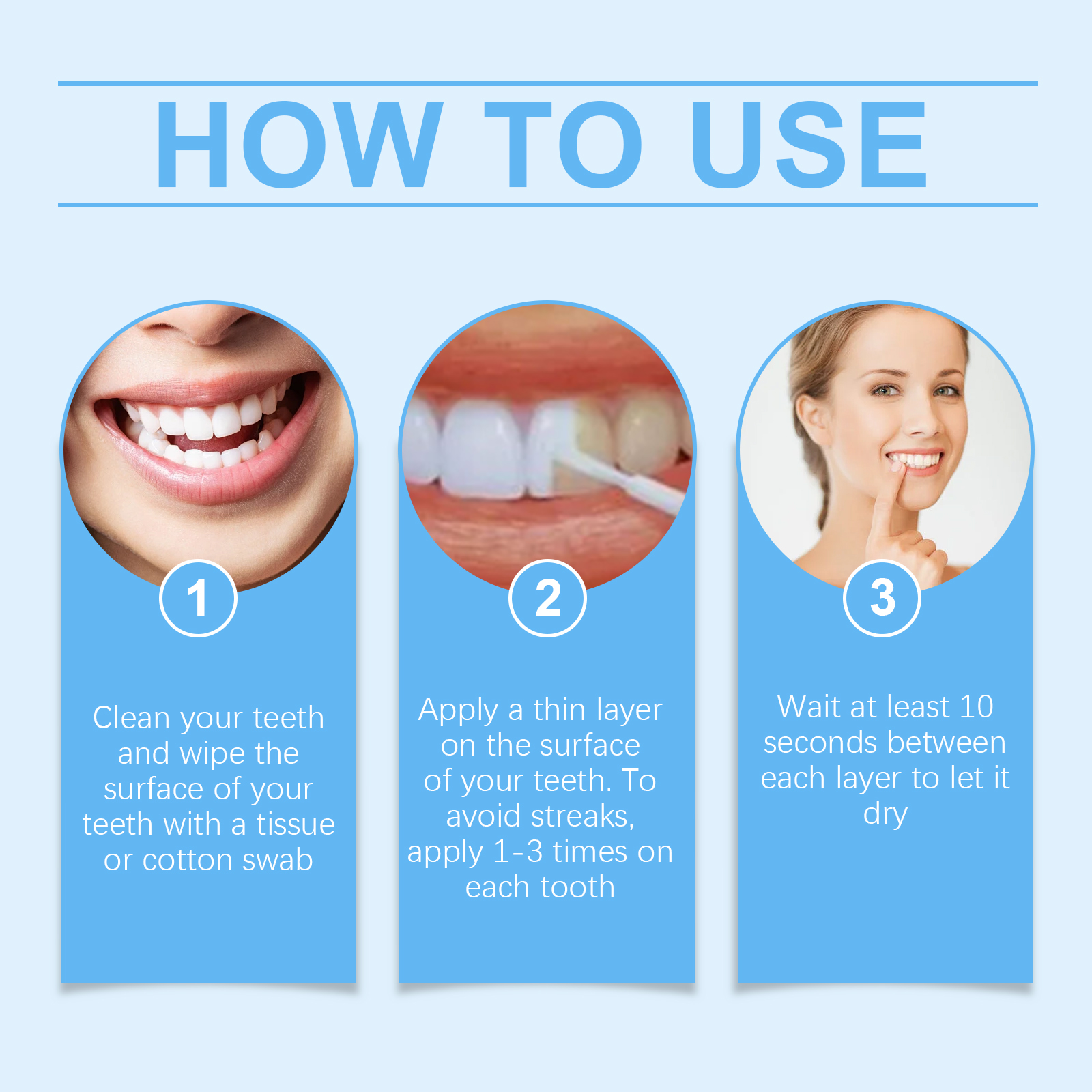 Teeth Care Varnish Cleaner Stain Remover Breath Freshening For Whiter Smile Daily Oral Hygiene Treatment