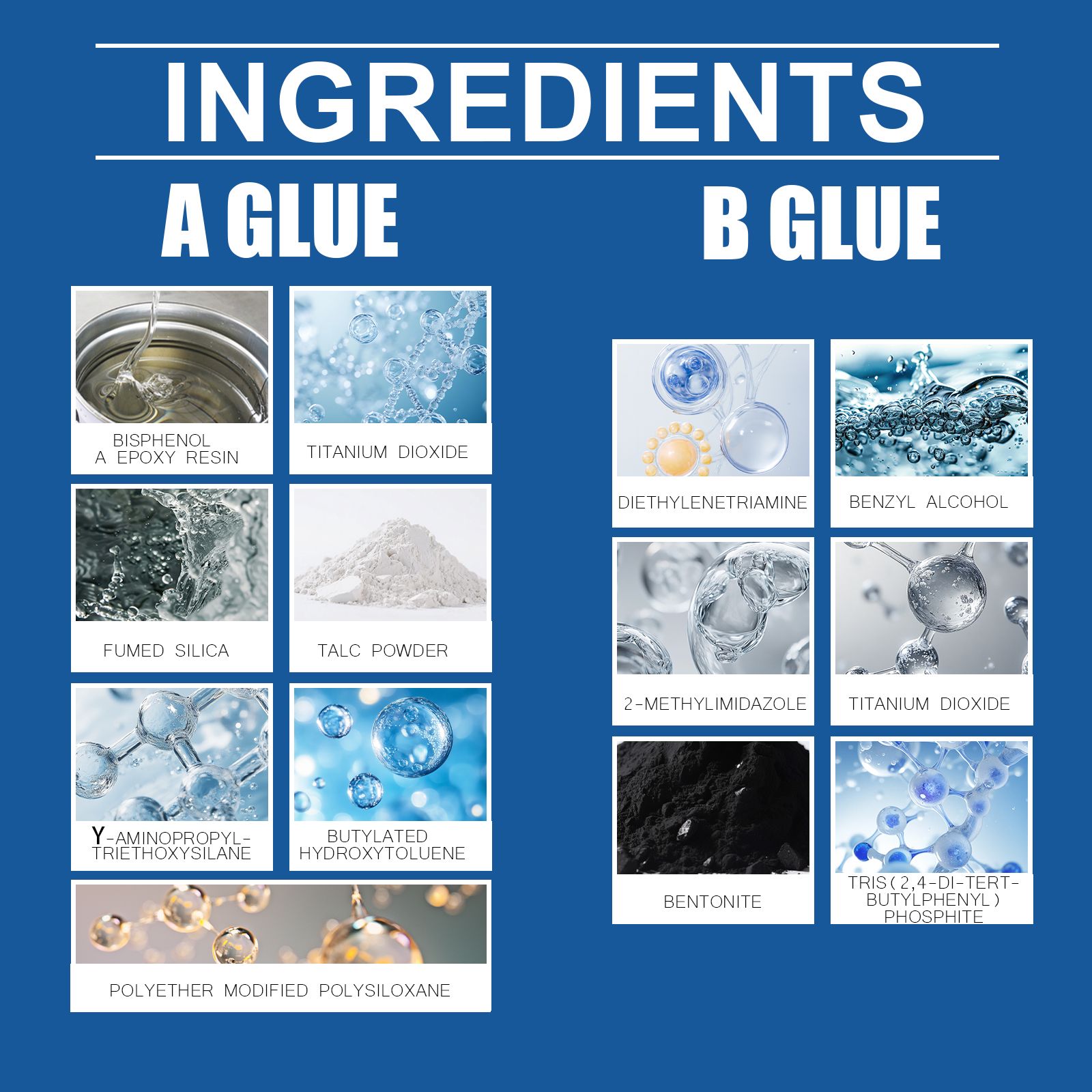 Quartz Countertop Repair Kit With Epoxy Resin And Pigment For Surface Crack And Seam Repair