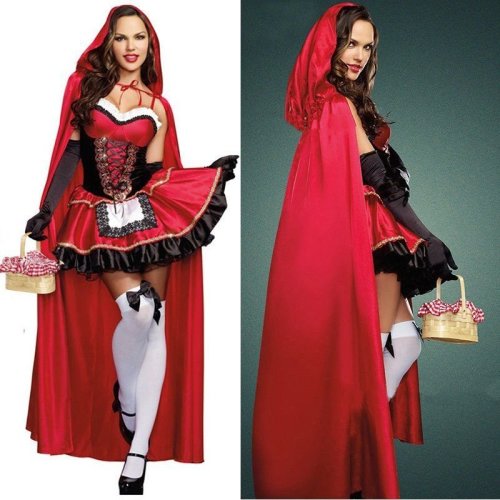 Little Red Riding Hood Womens Halloween Costume | Fancy Dress Costume