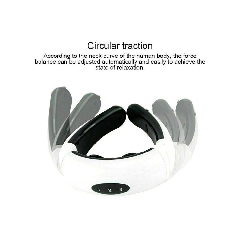 Pro Electric Cervical Neck Massager Body Shoulder Relax Massage Relieve Soft