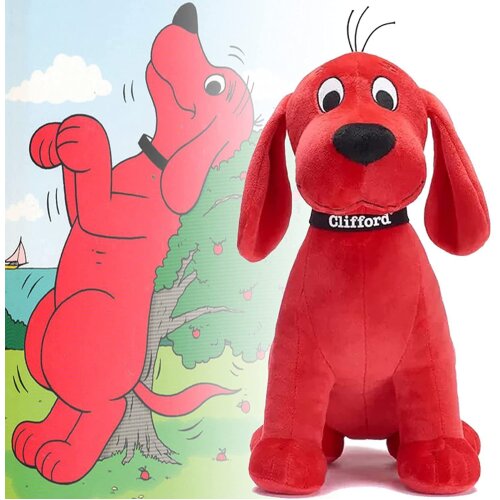Clifford the Big Red Dog Plush Doll Kids Toy Gift
