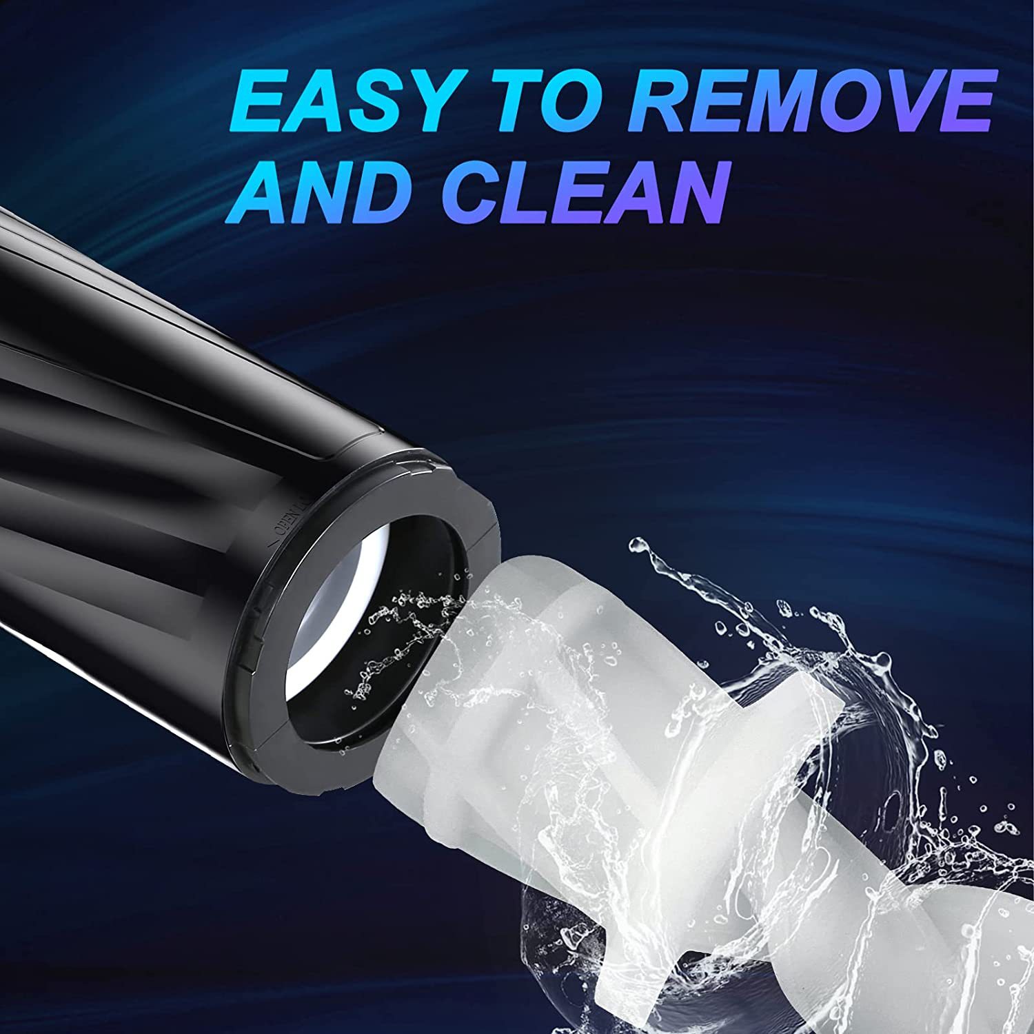Electric Masturbator Cup Automatic Masturbator Sex Toy for Men Masturbating Male Pocket Pussy Masturbators Orgasm Vibrator with 7 Modes Telescopic Function and Extrusion
