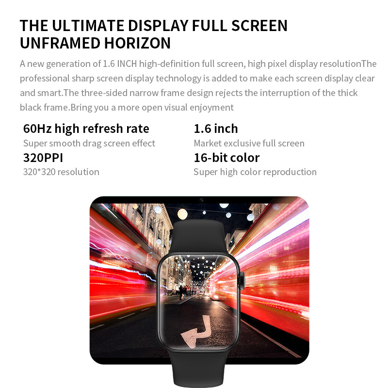 NEW Bluetooth Call Music Smart Watch Sleep Detector Health Weekly Report Sports Watch for Android Ios