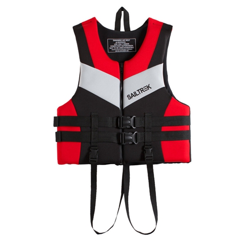 Life Jacket Adult Life Vest Buoyancy Aid Jacket Neoprene Outdoor Beach Floating Jackets for Ski Kayak Swimming Sailing Boating Water Sports Wear