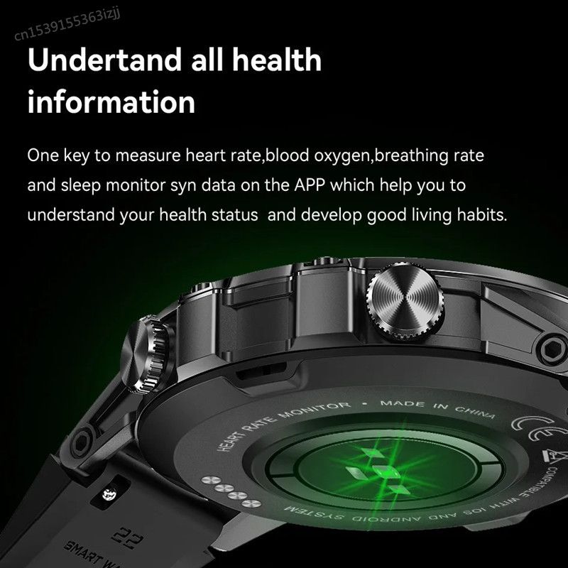 1.39inch Bluetooth Smart Watch Super Long Standby Wristwatch Outdoor Sport Men Women Smartwatch
