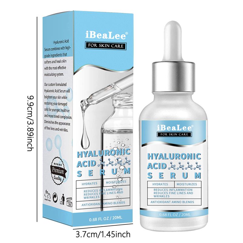 iBeaLee Hyaluronic Acid Serum Anti Wrinkle Facial Moisturizing