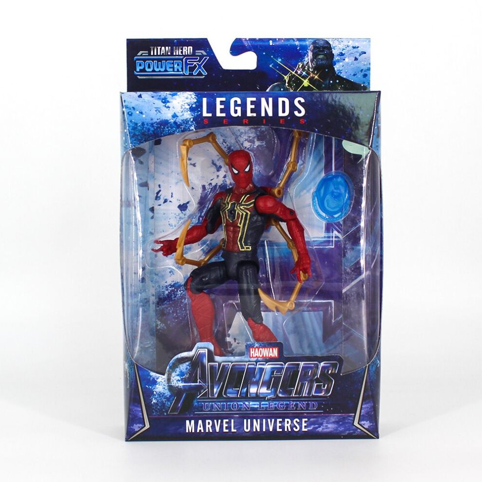 (Thanos) New Avengers Infinity War LED 16cm Action Figures Doll Captain Kids Gift Toys