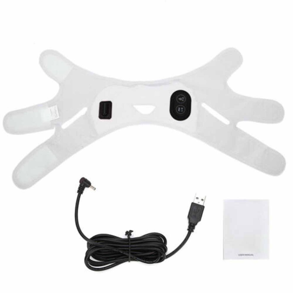 Electric Face V-Line Slim Lift Mask Chin Cheek Slimming Belt Strap Band Massager