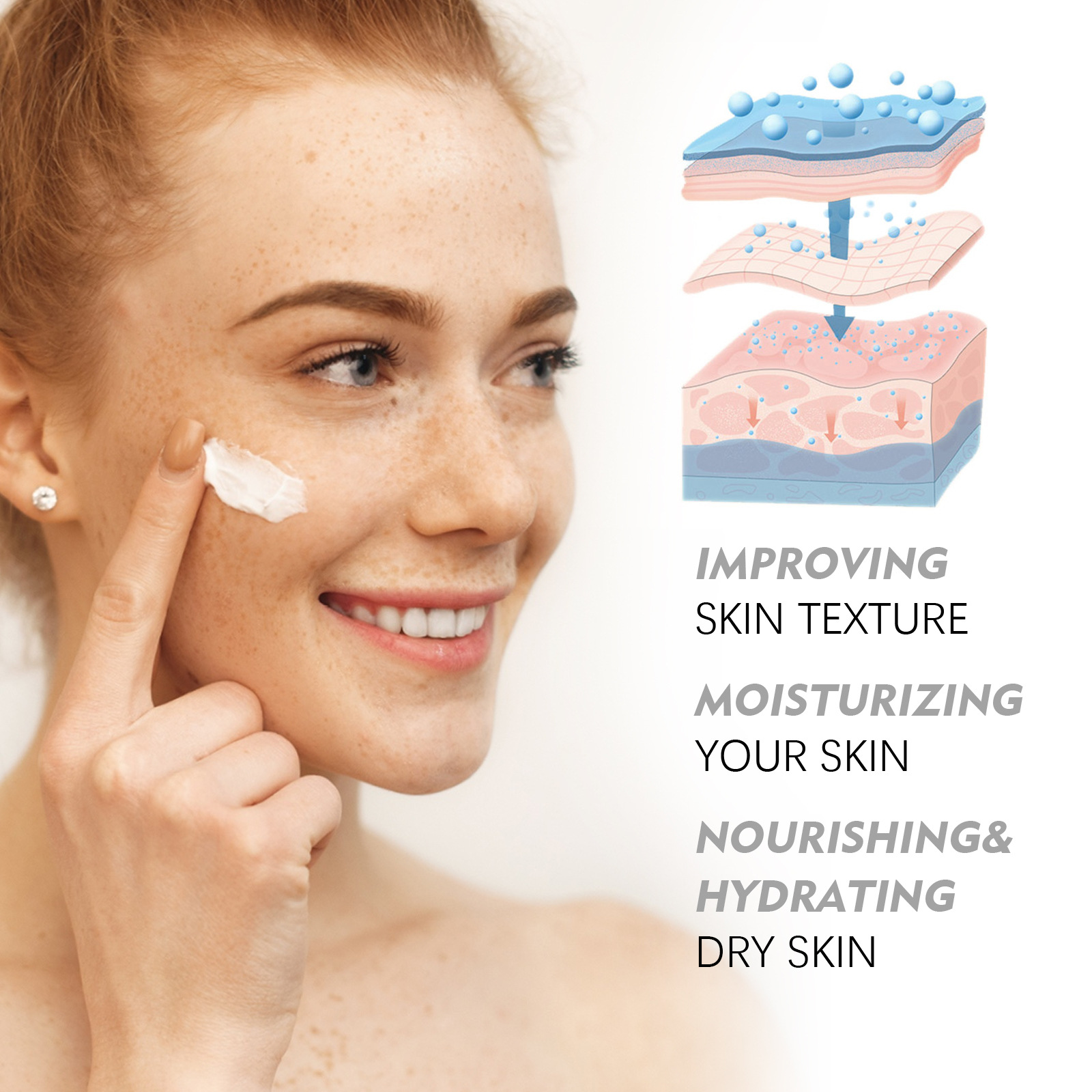Anti Aging Face Cream Tightening Face Moisturizer Anti-wrinkle Hydrating Facial Firming Repair Night Skin Care