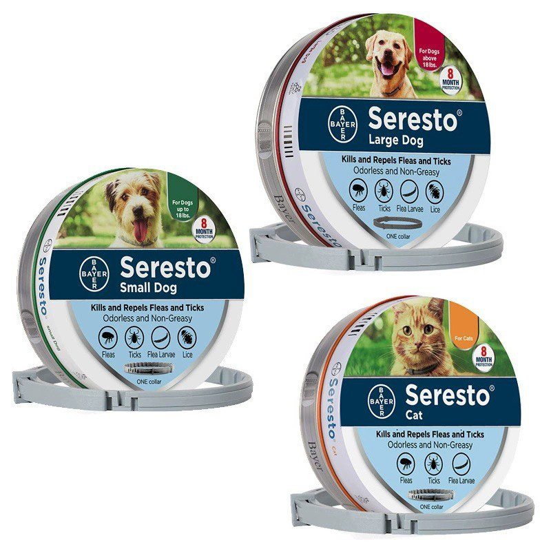 (For Large Dog 70cm) Seresto Adjustable  Flea Collar for Kittens and Dogs Pet Worming Collar
