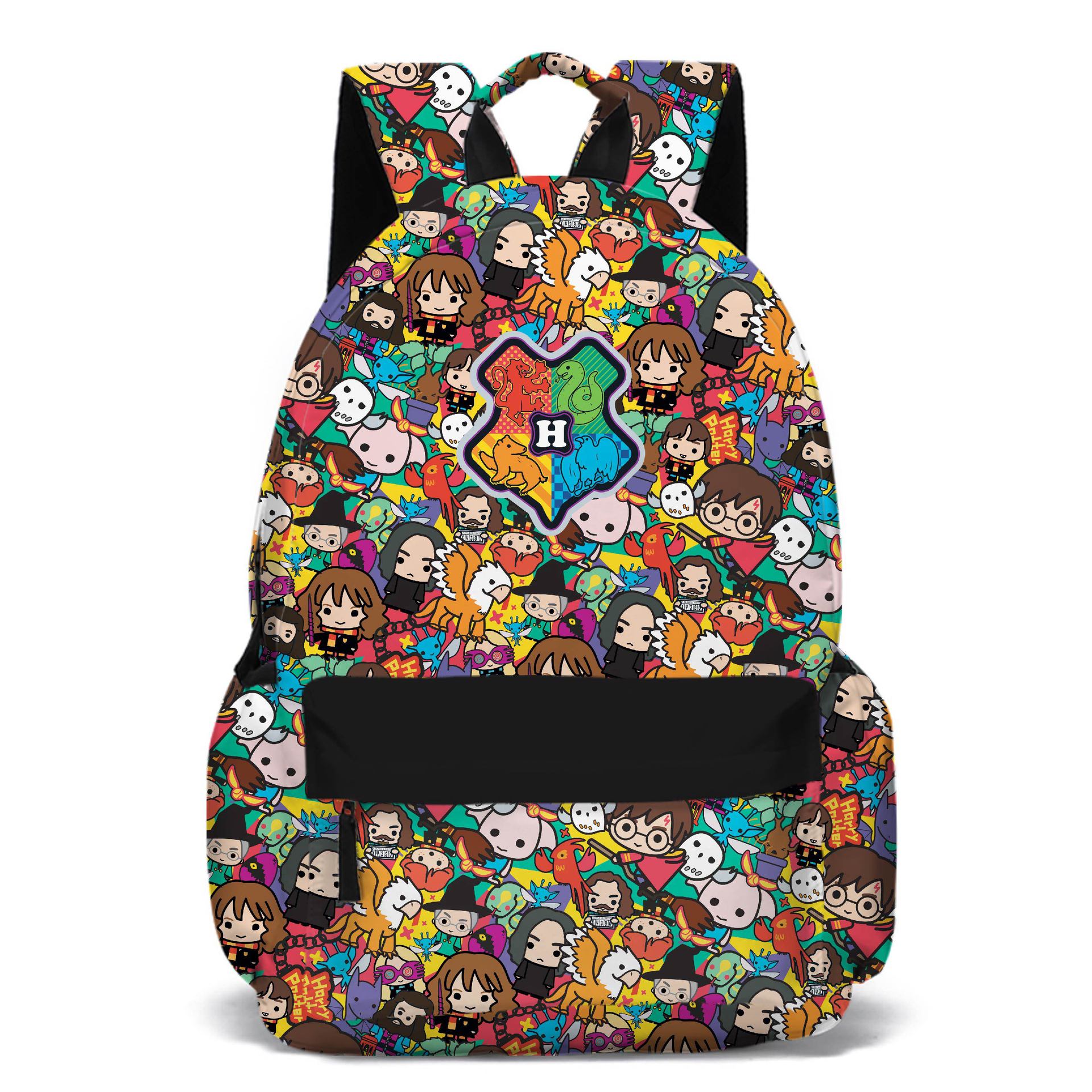 (Backpack) Harry Potter School Bag Backpacks For Girls Boys Large Rucksack For School Travel Gifts For Boys Girls Teenagers