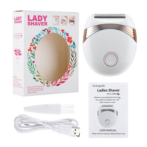 Mini Electric Shaver for Women Rechargeable Hair Removal Device