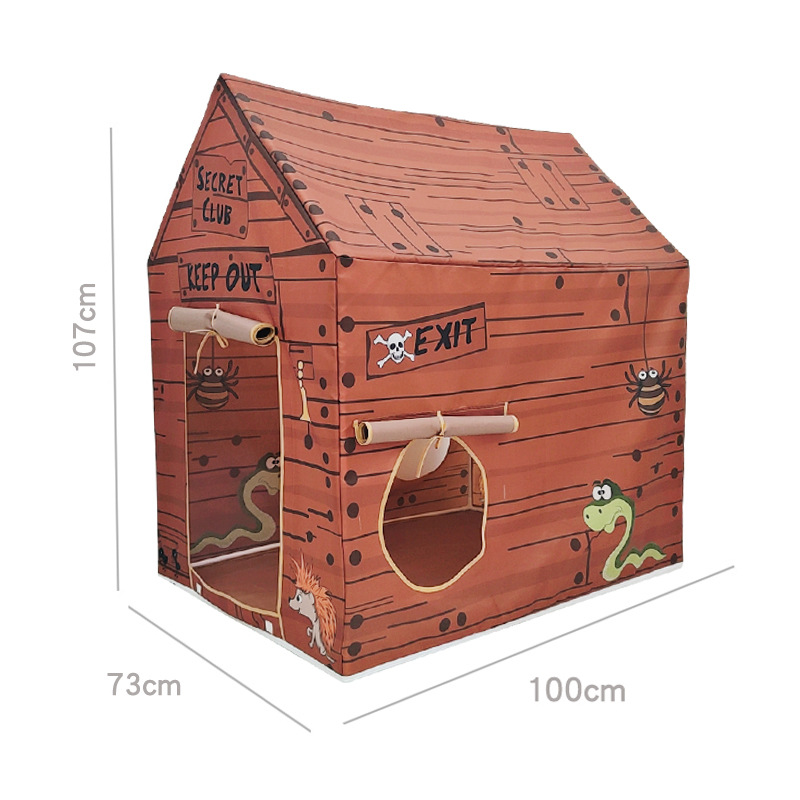 Childrens Mongolian Yurt Play Tent - Babys Durable and Safe Playhouse
