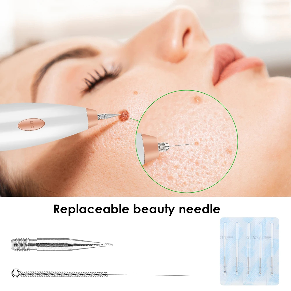 Rechargeable Plasma Pen Skin Tag Remover Mole Removal Tattoo Papilloma Wart Spots Dark Dpot Black Dot Nevus Freckle Flat Blemish Pimples Removal Pen