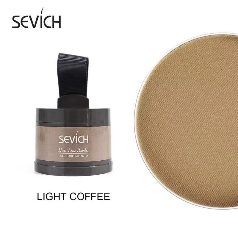 Light Coffee Sevich Hair Shadow Powder Root Concealer Powder