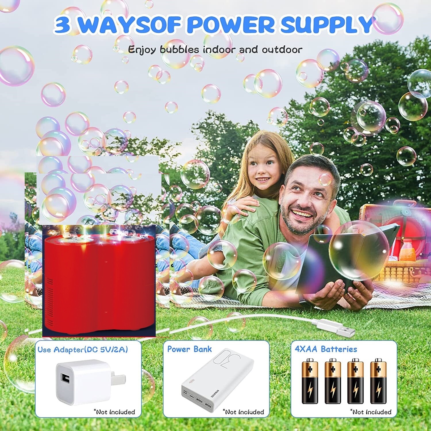 Double motor Fireworks bubble machine blower on the ground electronic automatic landing Spring Festival gift New Year toys
