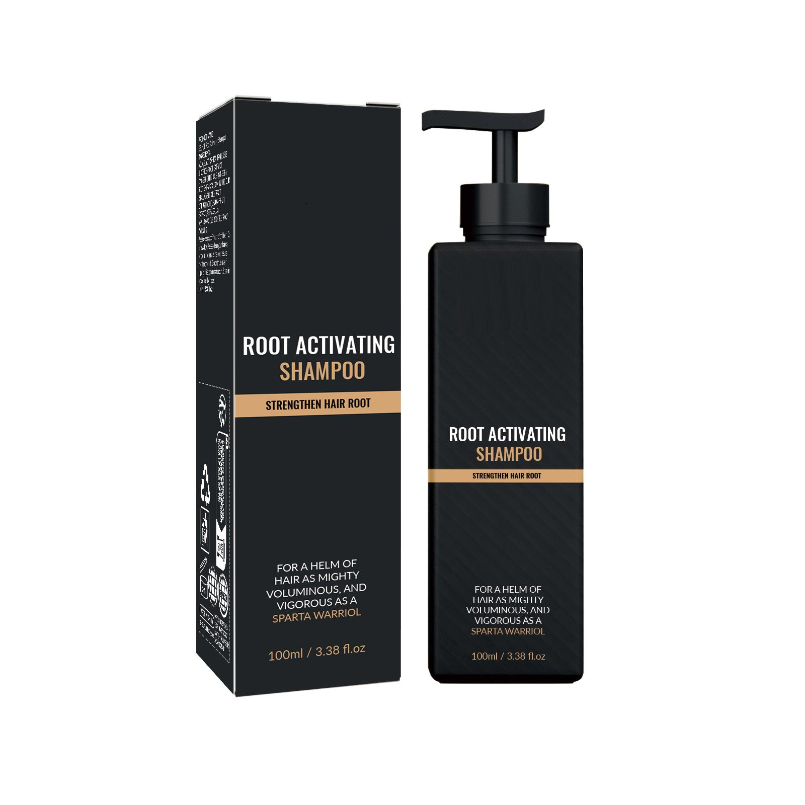Hair Growth Shampoo for Men Root Activator Strengthening Moisturizing Gently Cleanse Repair Improve Volume Thinning Hair Shampoo ﻿