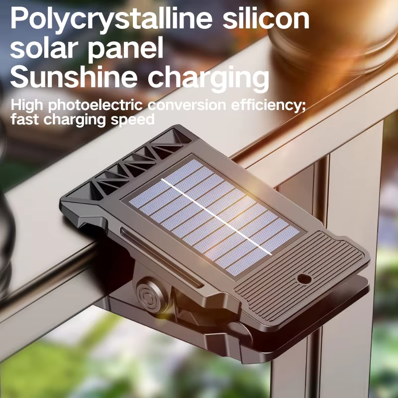 (Y225-A) Mini Solar Clip Light PIR Motion Sensor Soft Warm Glow Easy Mounting for Porch Patio Corridor Garden Fence Outdoor