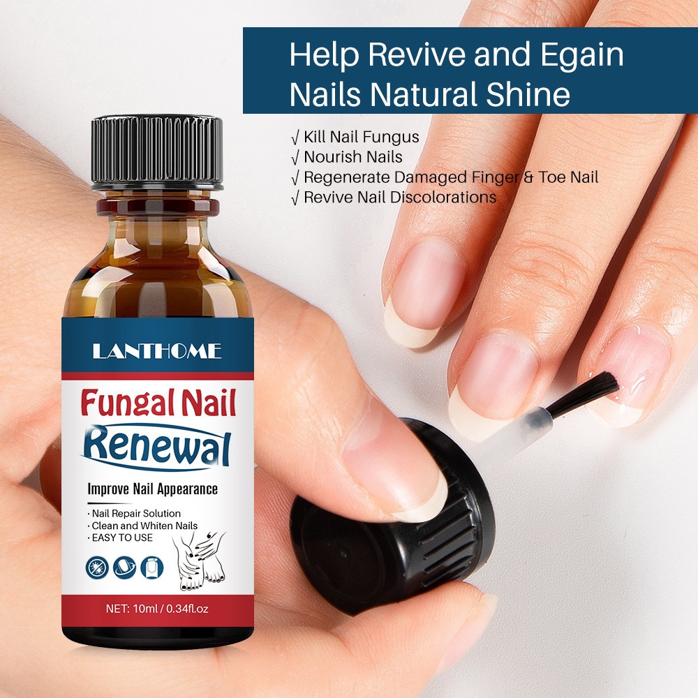 Fungal Nail Renewal Treatment Mild Nail Care Solution for Healthy Nails Daily Home Use Clear 10ml